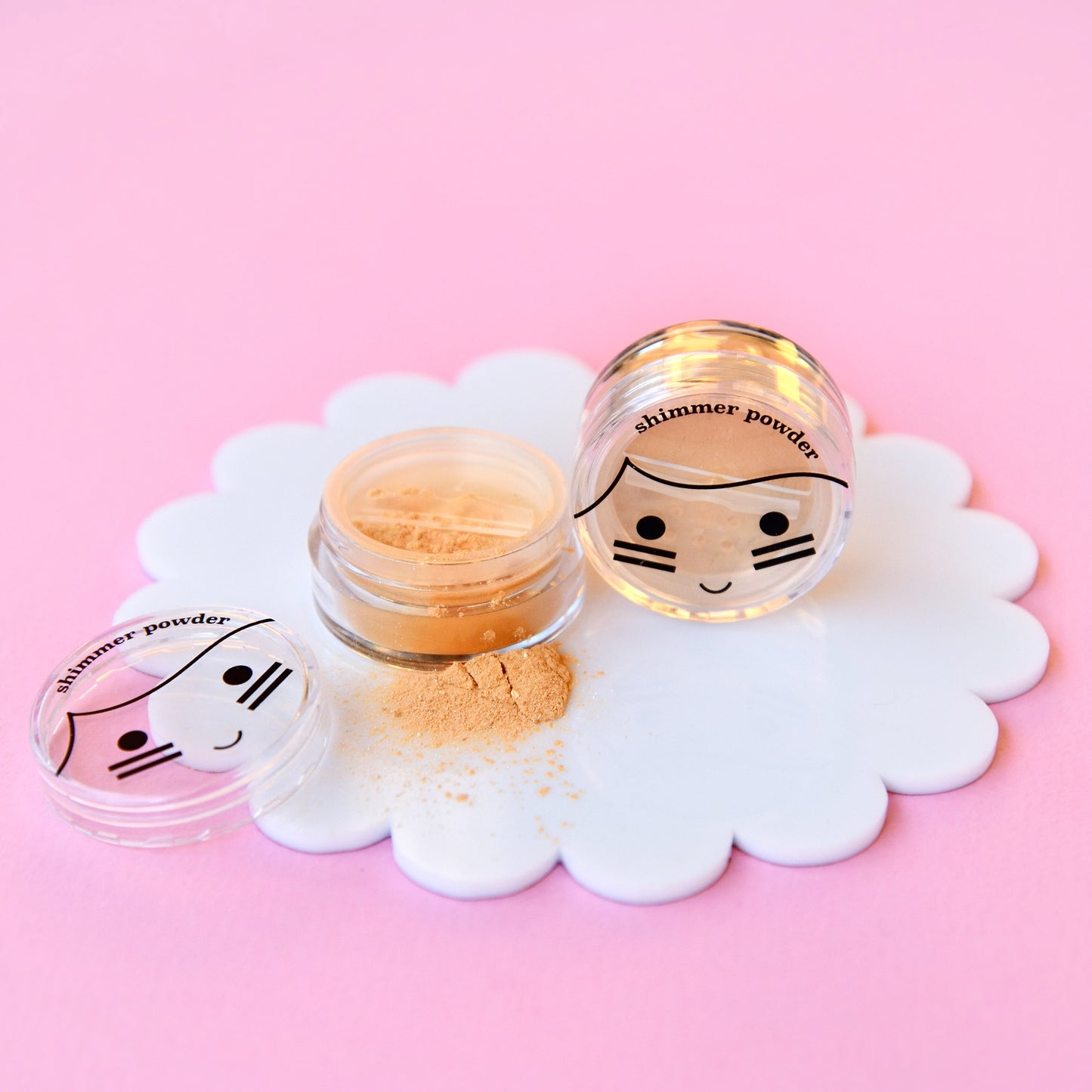 Kids Natural Make Up - Shimmer Powder - Natural Gold