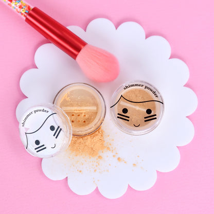 Kids Natural Make Up - Shimmer Powder - Natural Gold