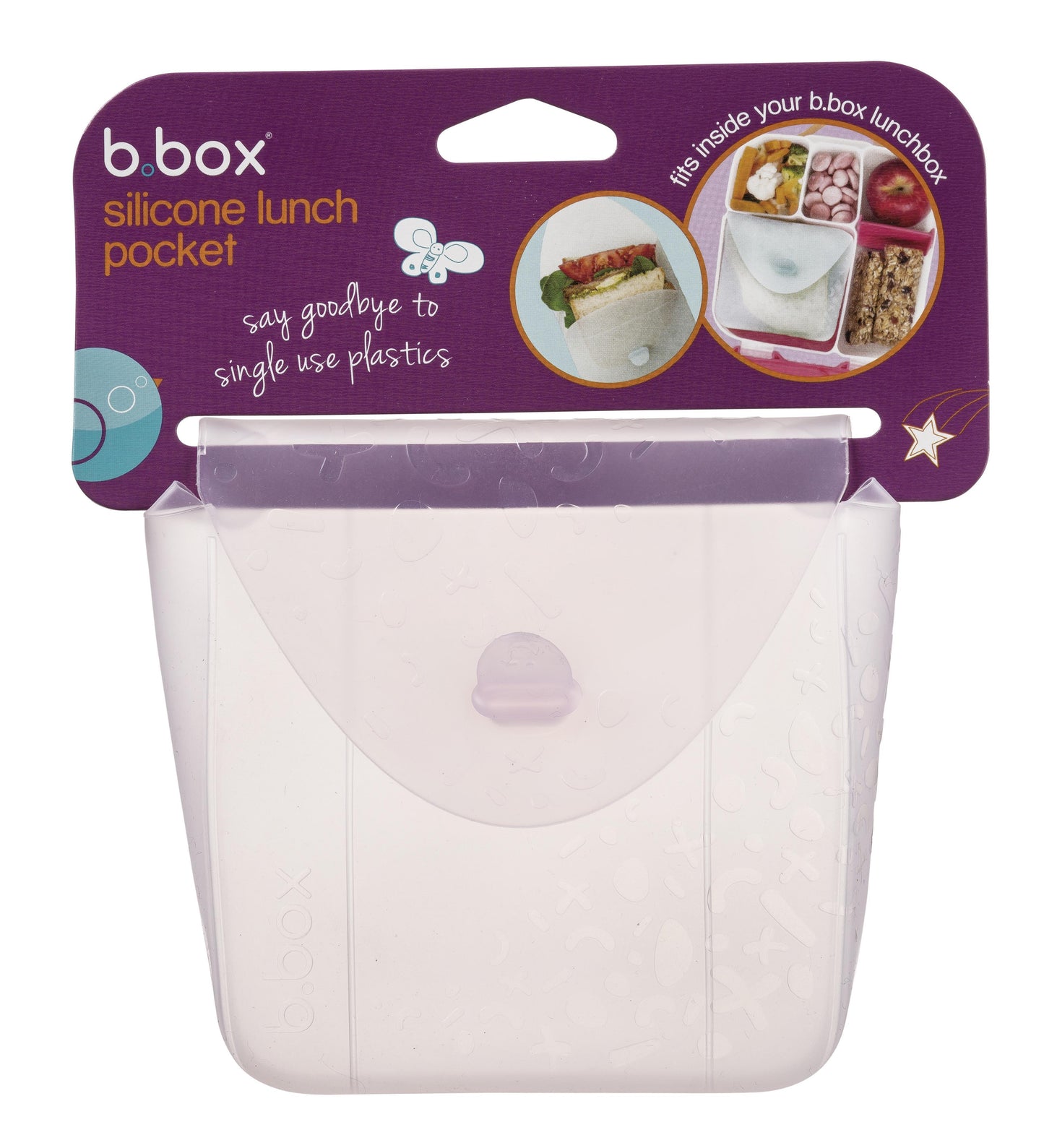 Silicone Lunch Pocket - Berry