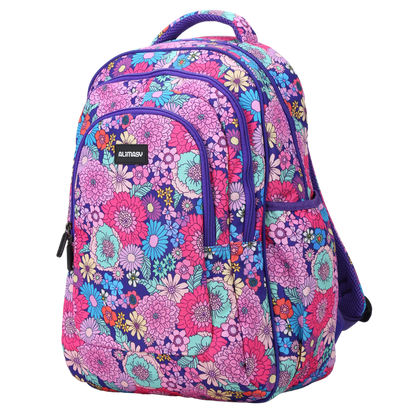 Large School Backpack - Summer Flowers