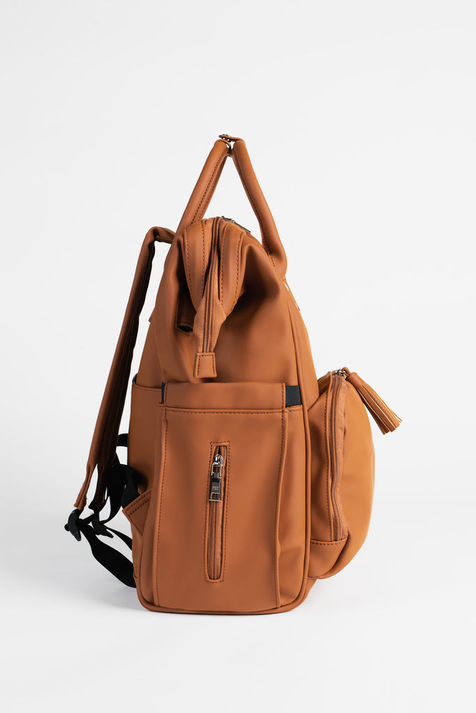 Sunday Luxe Nappy Backpack Tan Our Little Darlings