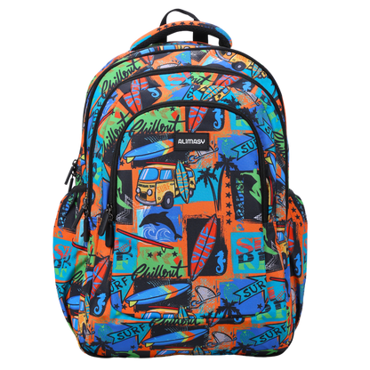 Large School Backpack - Surf Kombi