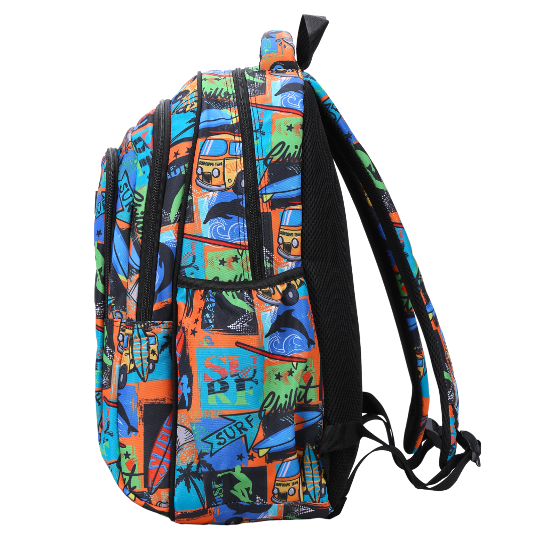 Large School Backpack - Surf Kombi