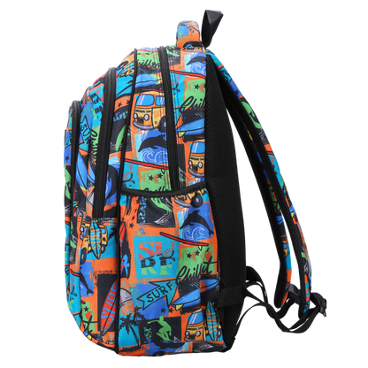 Large School Backpack - Surf Kombi