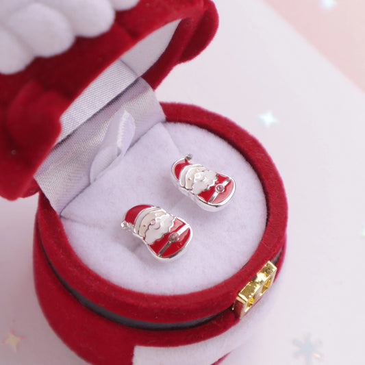 Earrings - Enchanted Christmas Santa Claus