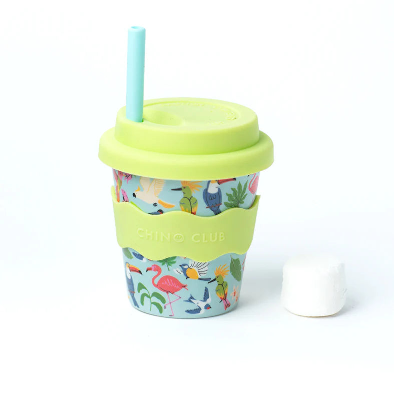 Baby 4oz Chino Cup - Birds - NEW!!