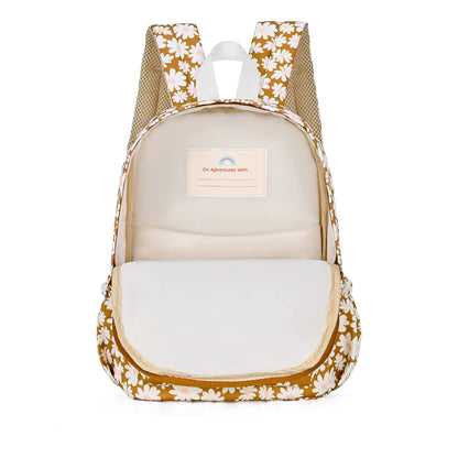 Bloom Tan Mini Backpack