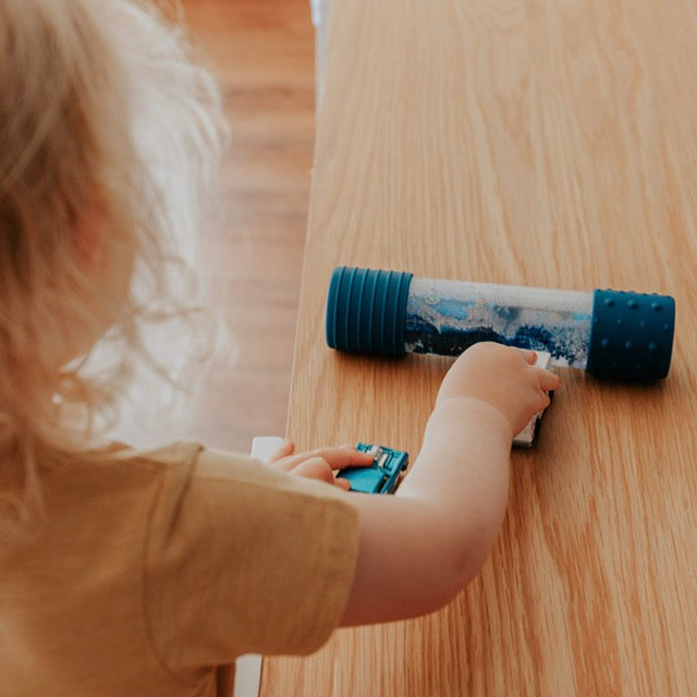 DIY Calm Down Bottle - Blue