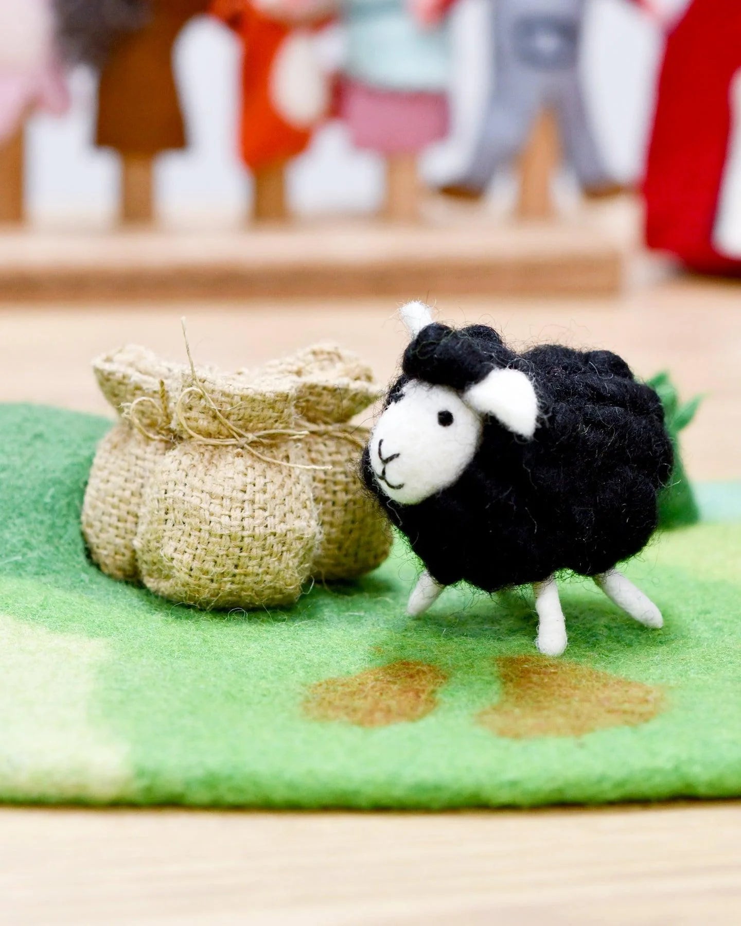 Felt Black Sheep - Nursery Rhyme Set