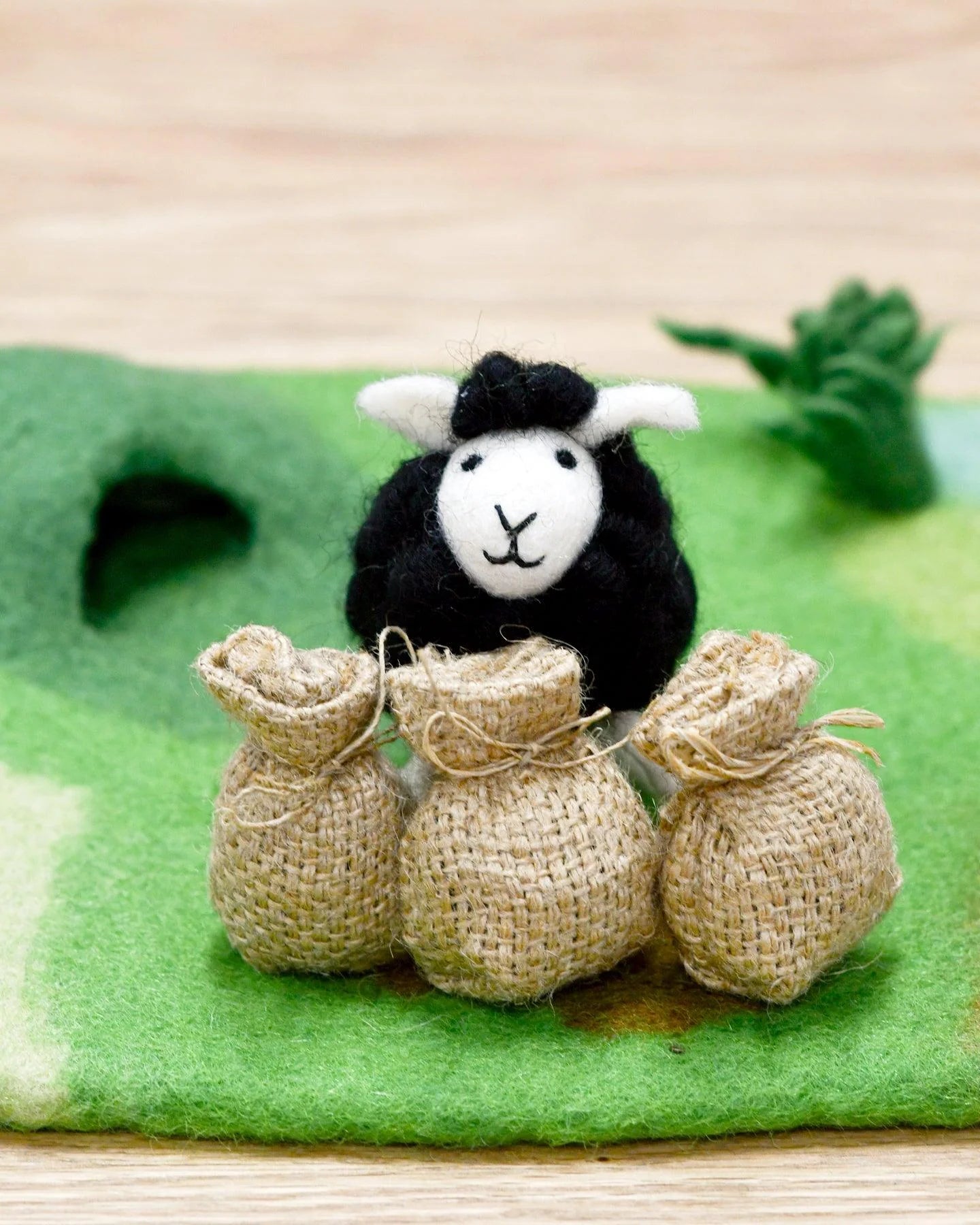 Felt Black Sheep - Nursery Rhyme Set