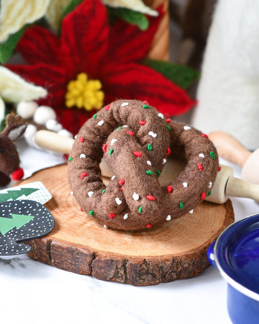 Felt Christmas Pretzel