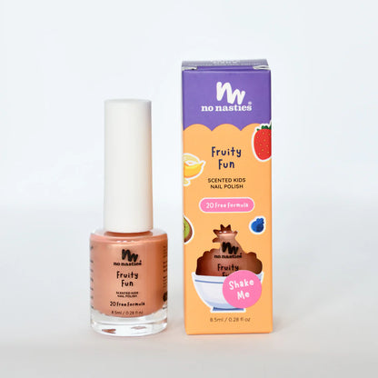 Scented Water Based Nail Polish - Fruity Fun - Pastel Peach