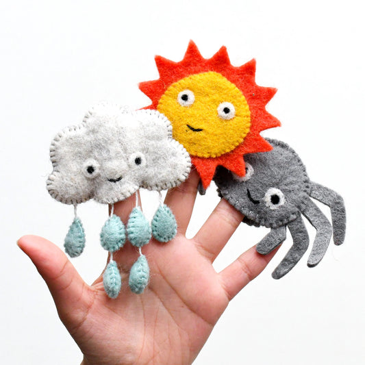 Finger Puppet Set - Incy Wincy Spider