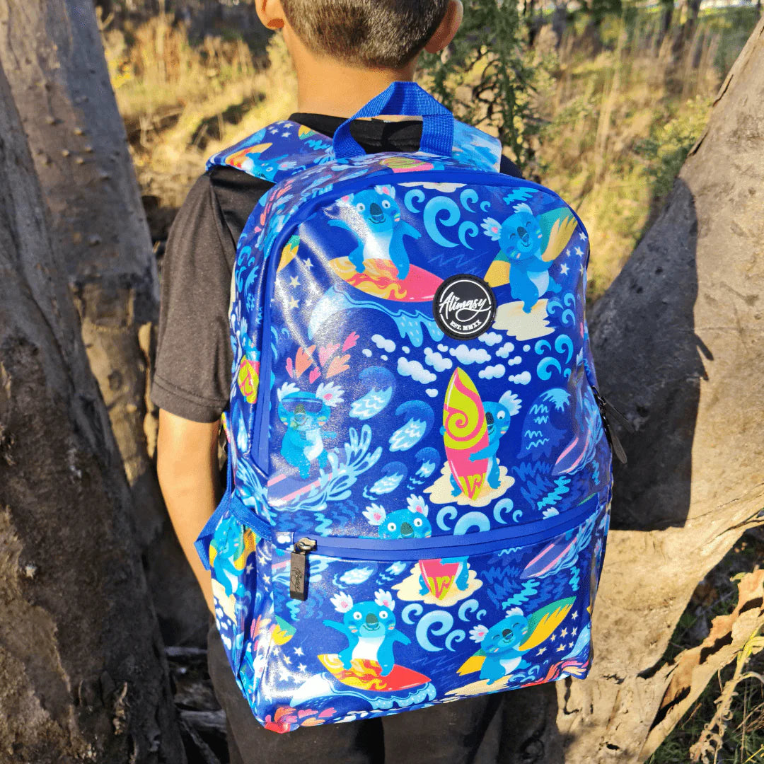Waterproof Medium Backpack - Surf Koala