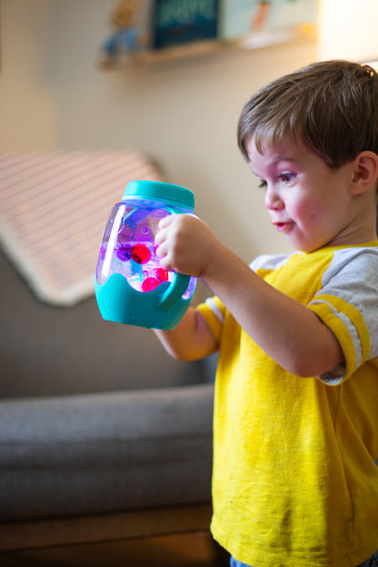 Glo Pal Sensory Play Jar - Blue