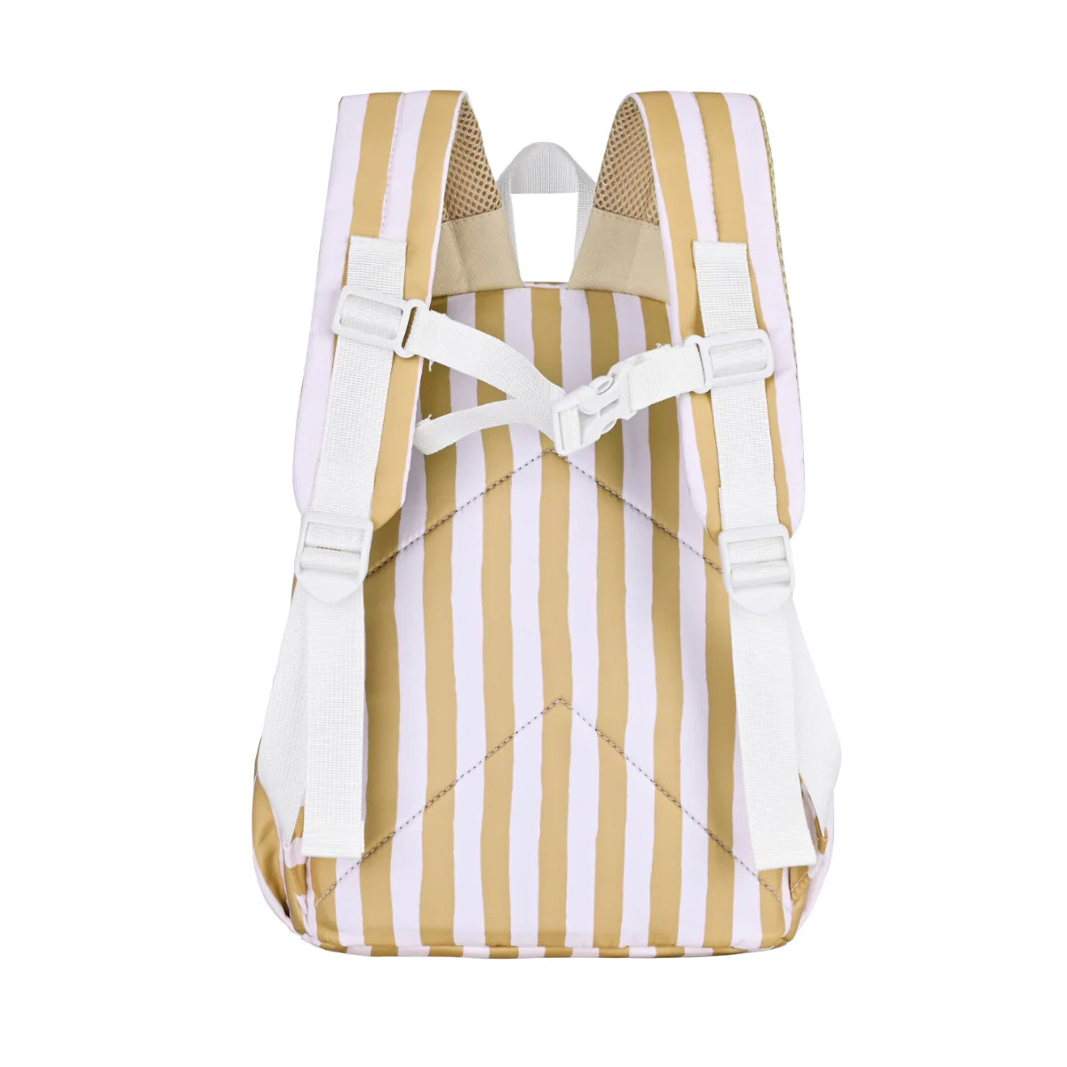 Mustard Stripe Mini Backpack