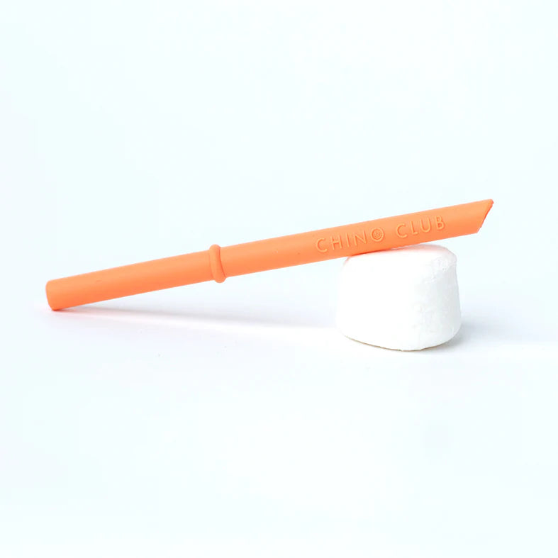 Baby Chino Silicone Straws - Various Colours - NEW!!