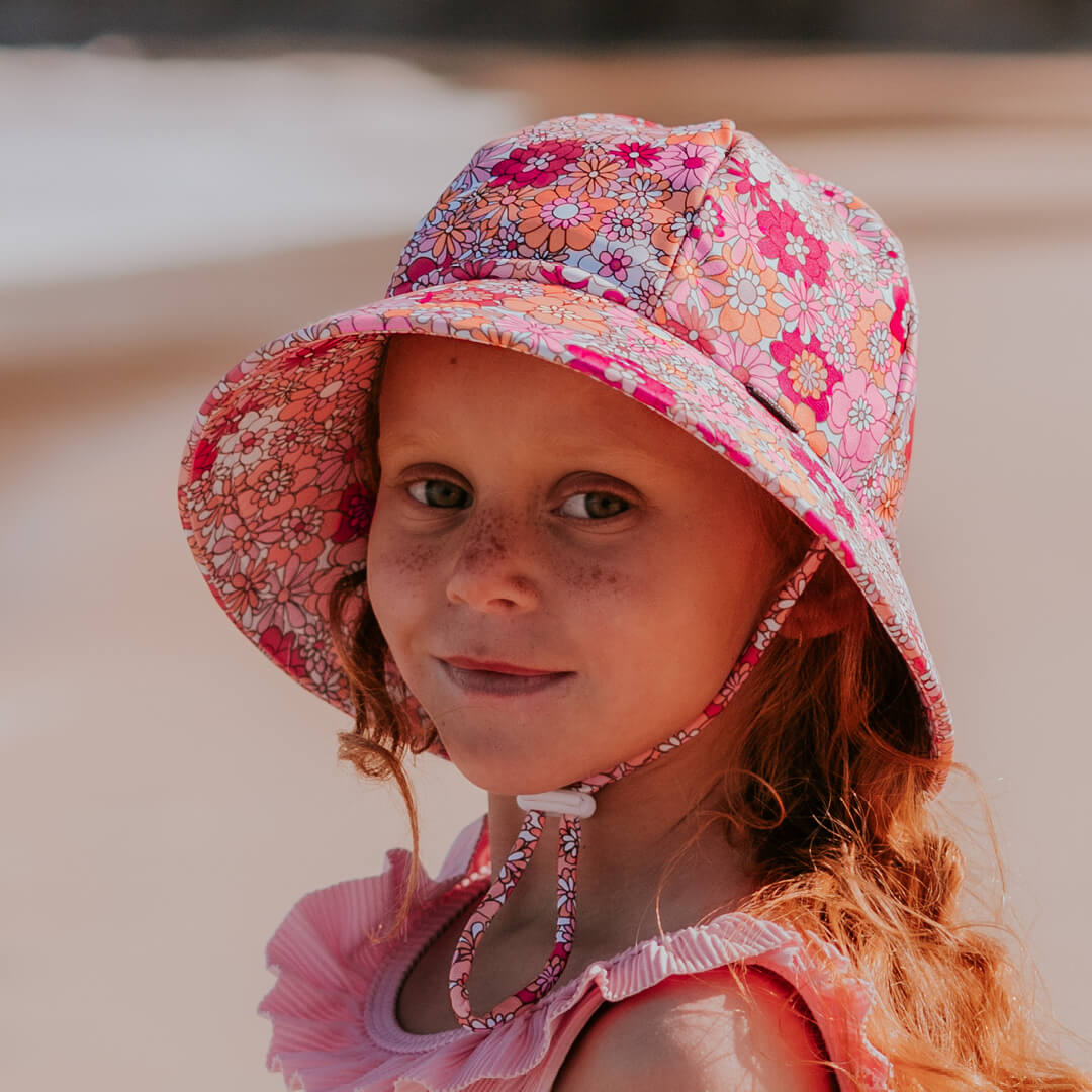 Swim Hat -  Ponytail Bucket - Splendor