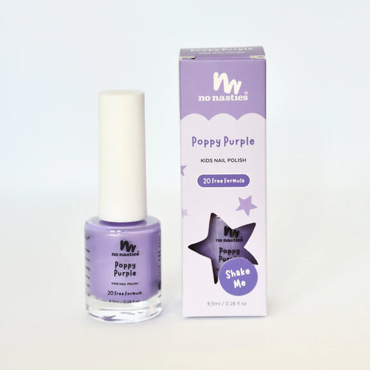 Water Based Nail Polish, Scratch Off - Purple