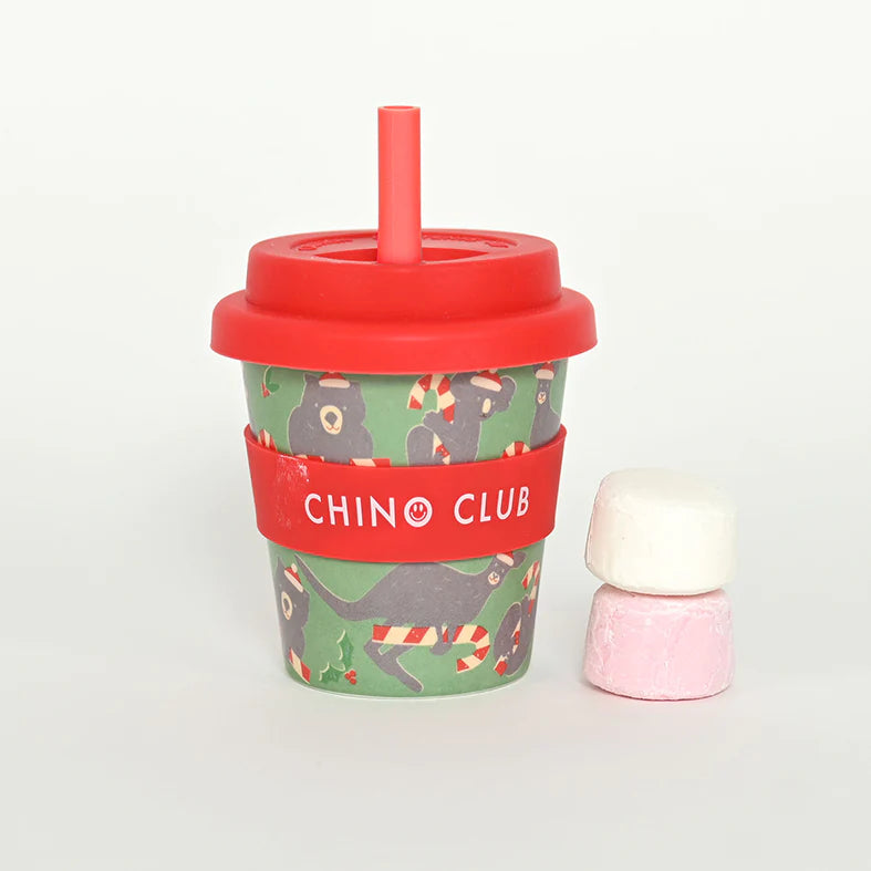 Baby Chino Silicone Straws - Various Colours - NEW!!