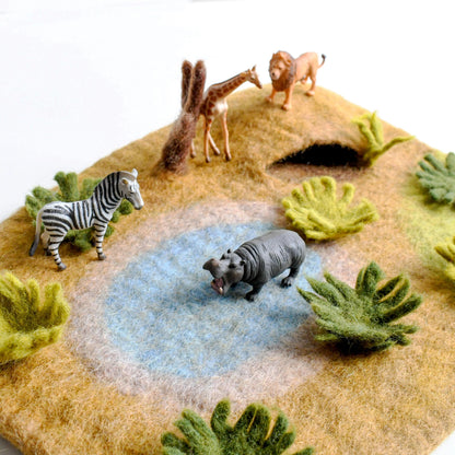 Small Safari Play Mat Playscape