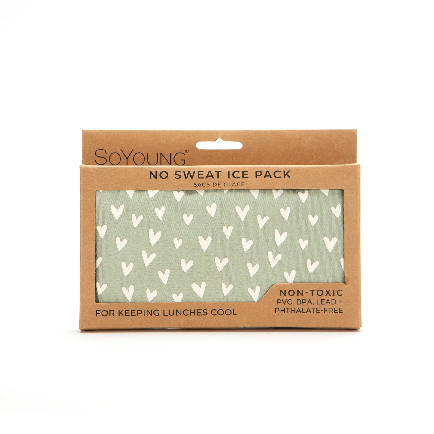 Non Toxic Ice Pack - Little Sage Hearts