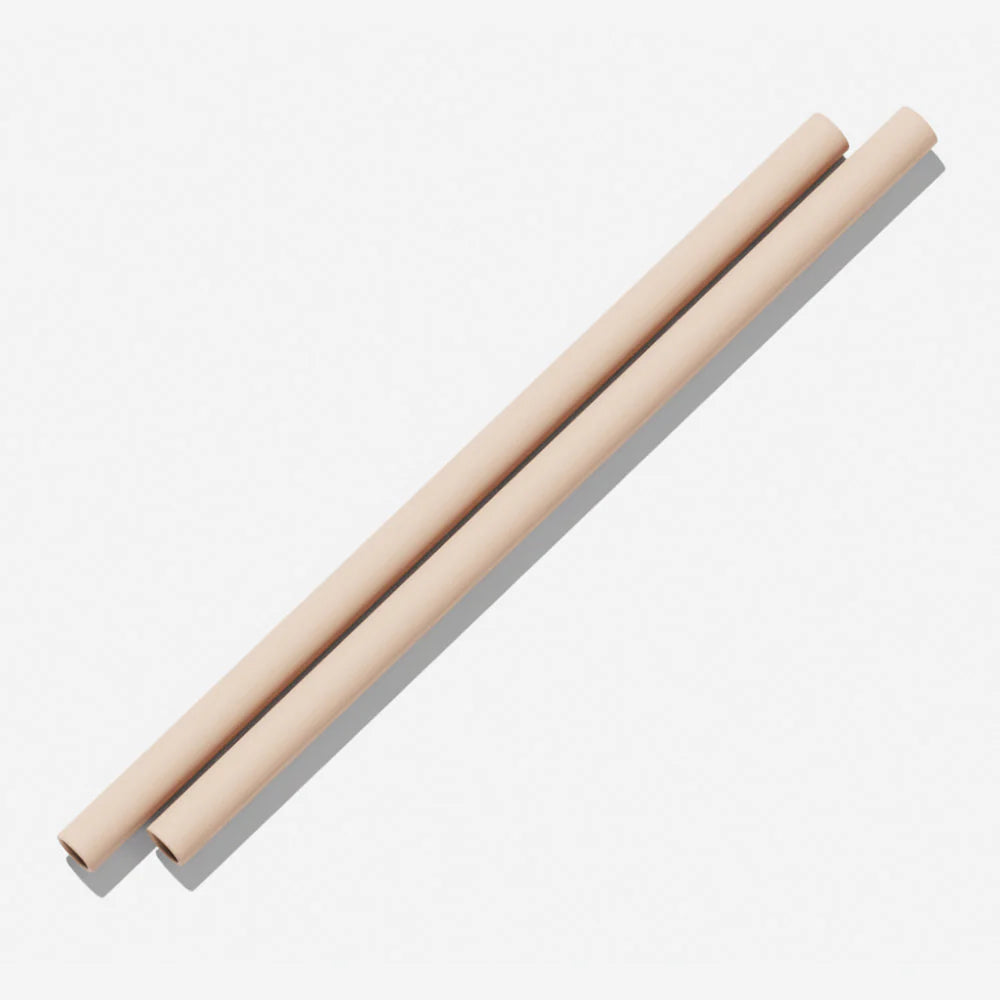 Coloured Straws - 2 pack - Sand