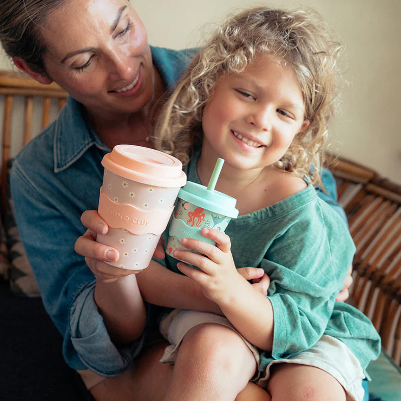 Large 12 oz Coffee Cup - Daisy - OLD