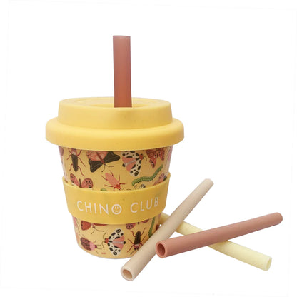 Baby Chino Silicone Straws - Various Colours - OLD