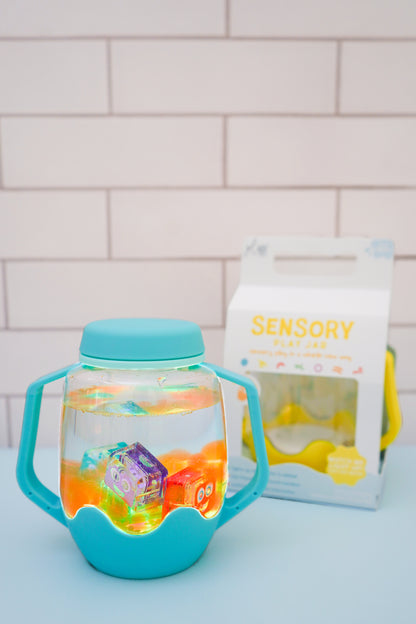 Glo Pal Sensory Play Jar - Blue