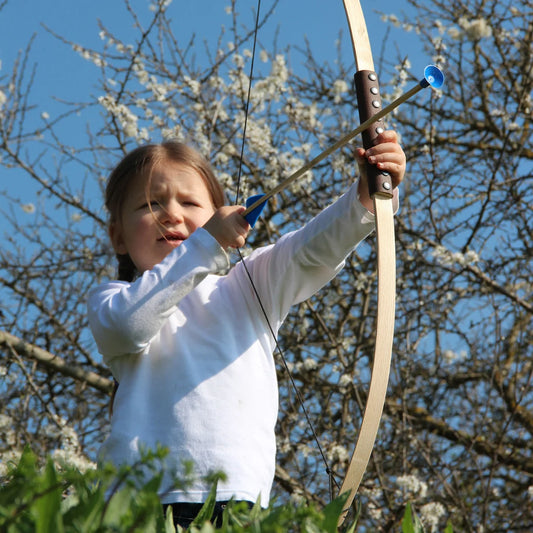 Wooden Bow and Arrow Set - Junior