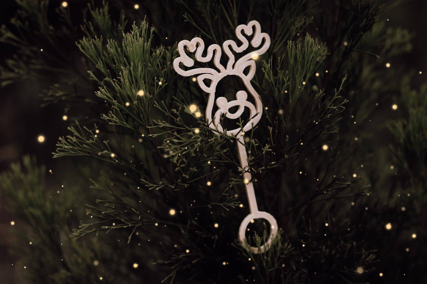 Eco Bubble Wand - Reindeer