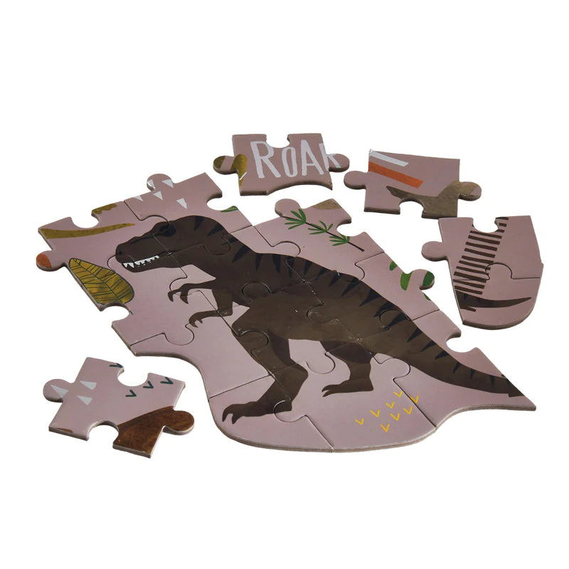 Shaped Jigsaw Puzzle 80 pc - Dinosaur