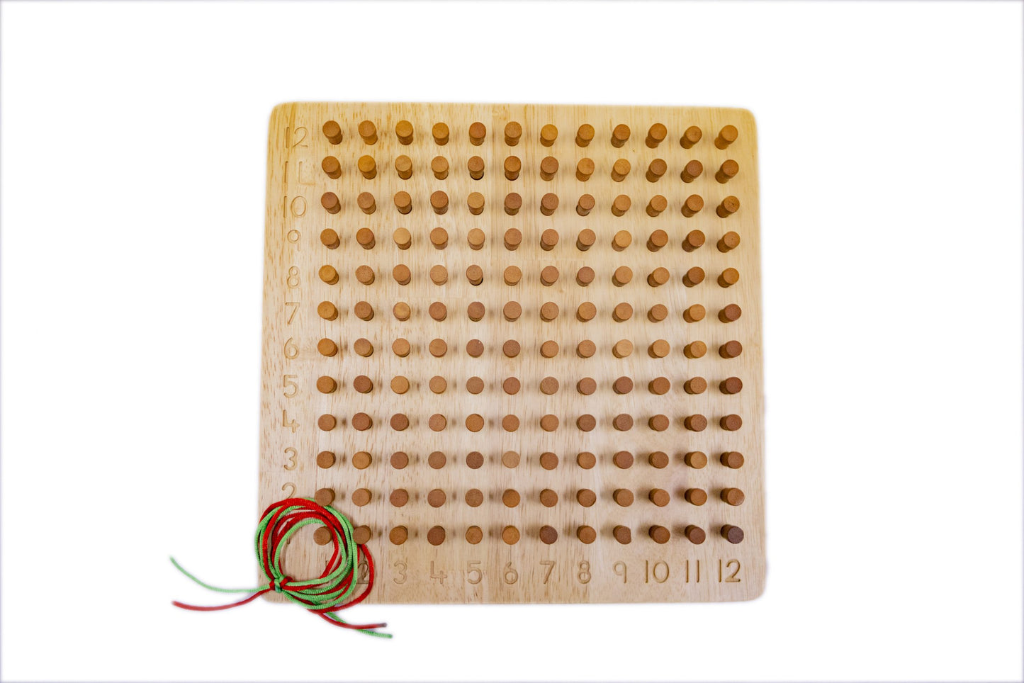 Wooden Math Peg Board