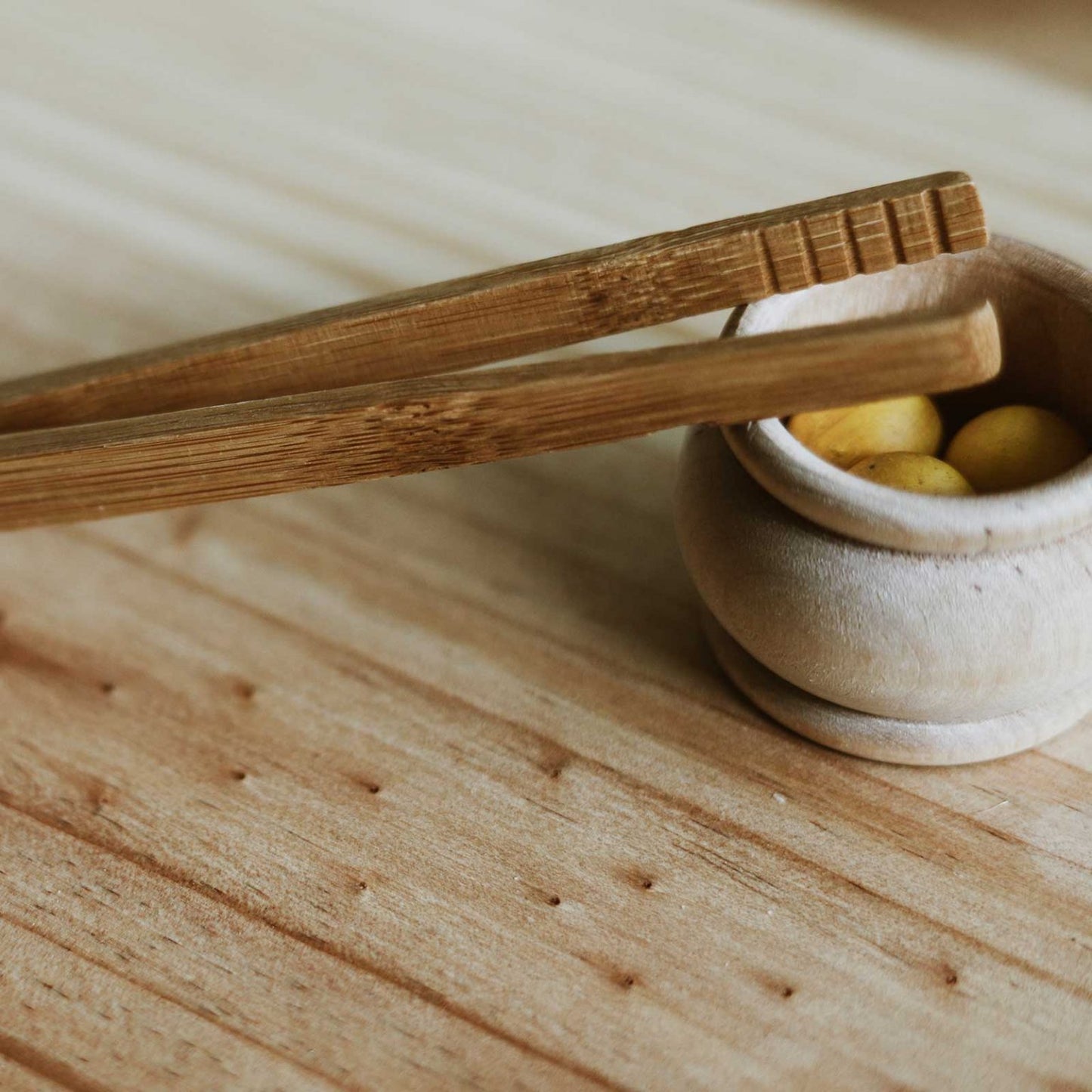 Bamboo Tongs