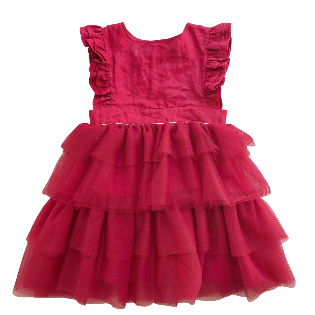 Red Tulle Dress – Our Little Darlings