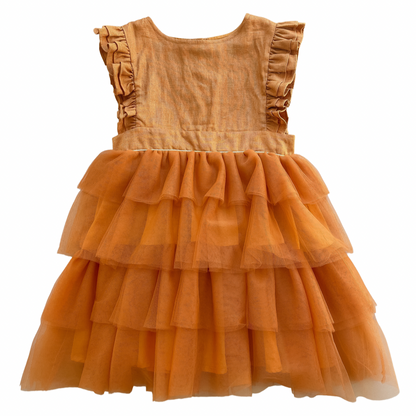 Caramel Tulle Dress - size 2 ONLY