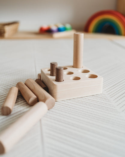 Wooden Peg Puzzle