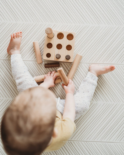 Wooden Peg Puzzle