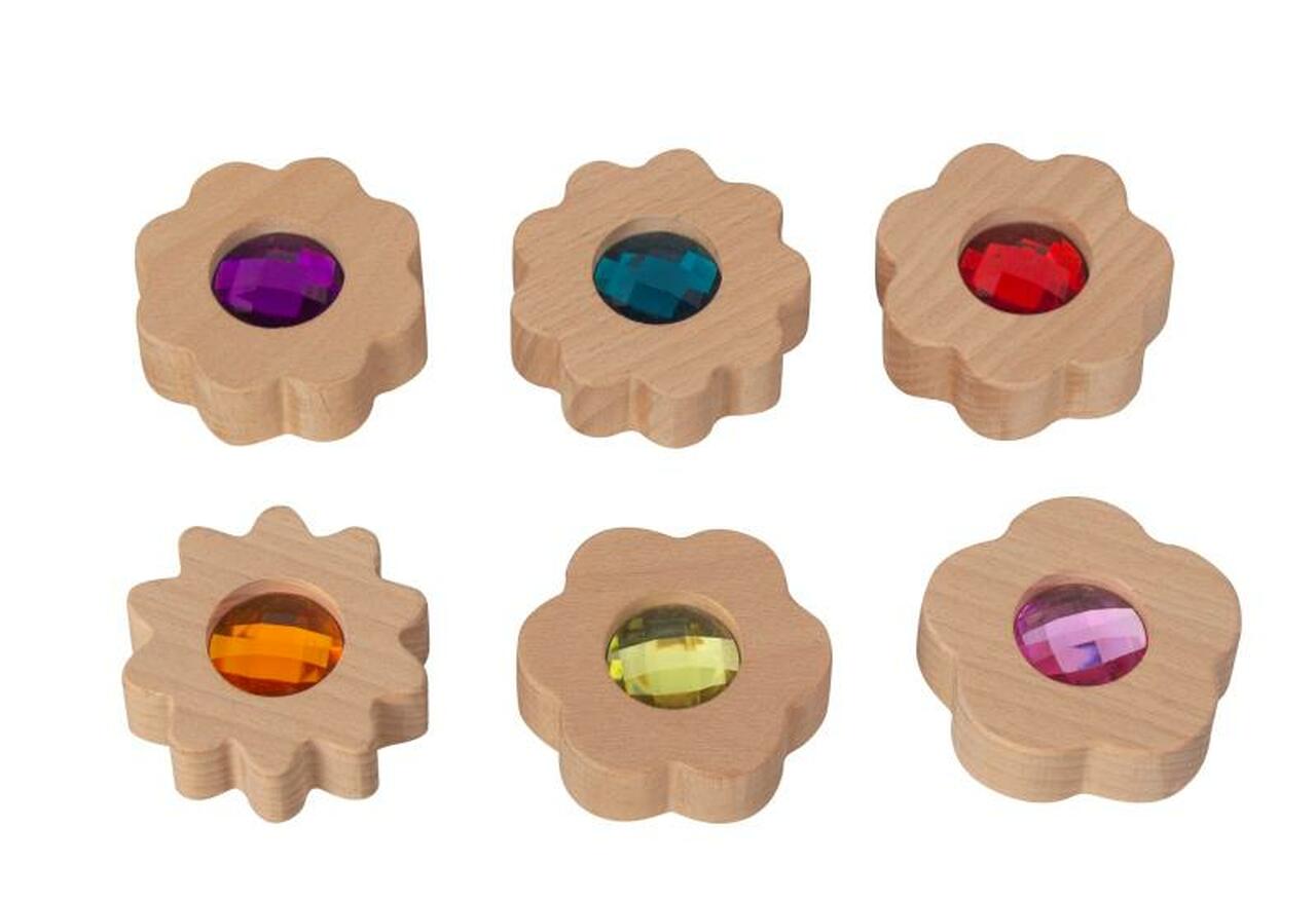 Gem Flowers - 6 pack