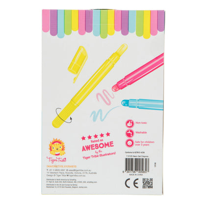 Neon Gel Crayons