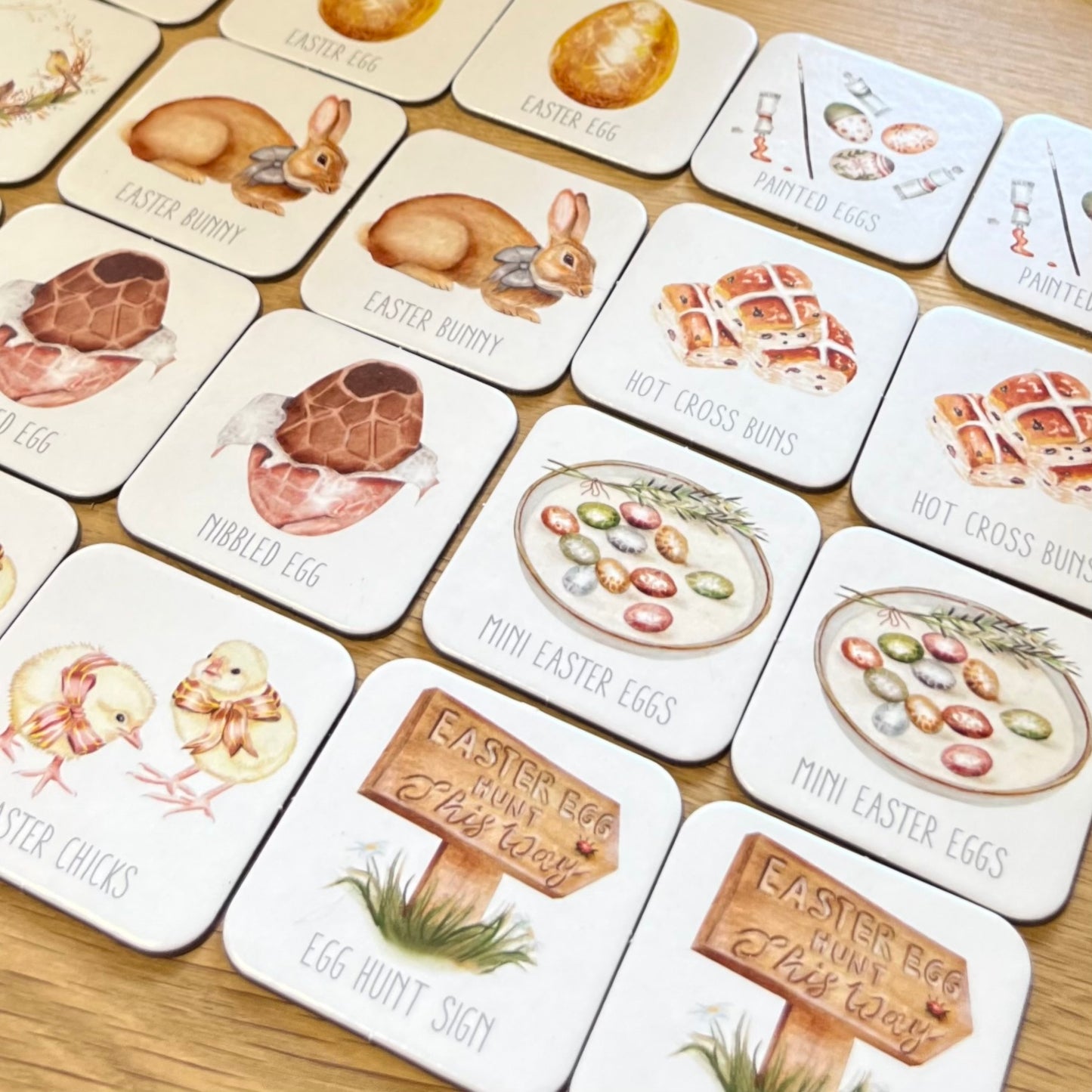 Memory Card Game - Easter