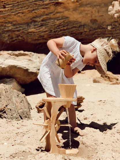 PRE ORDER - Wooden Water & Sand Wheel