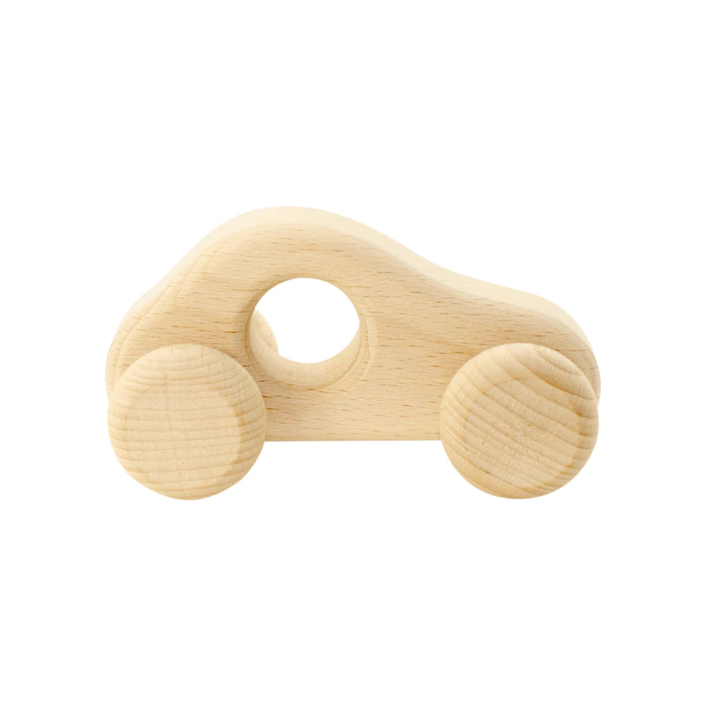 Wooden Push Car - Goldie