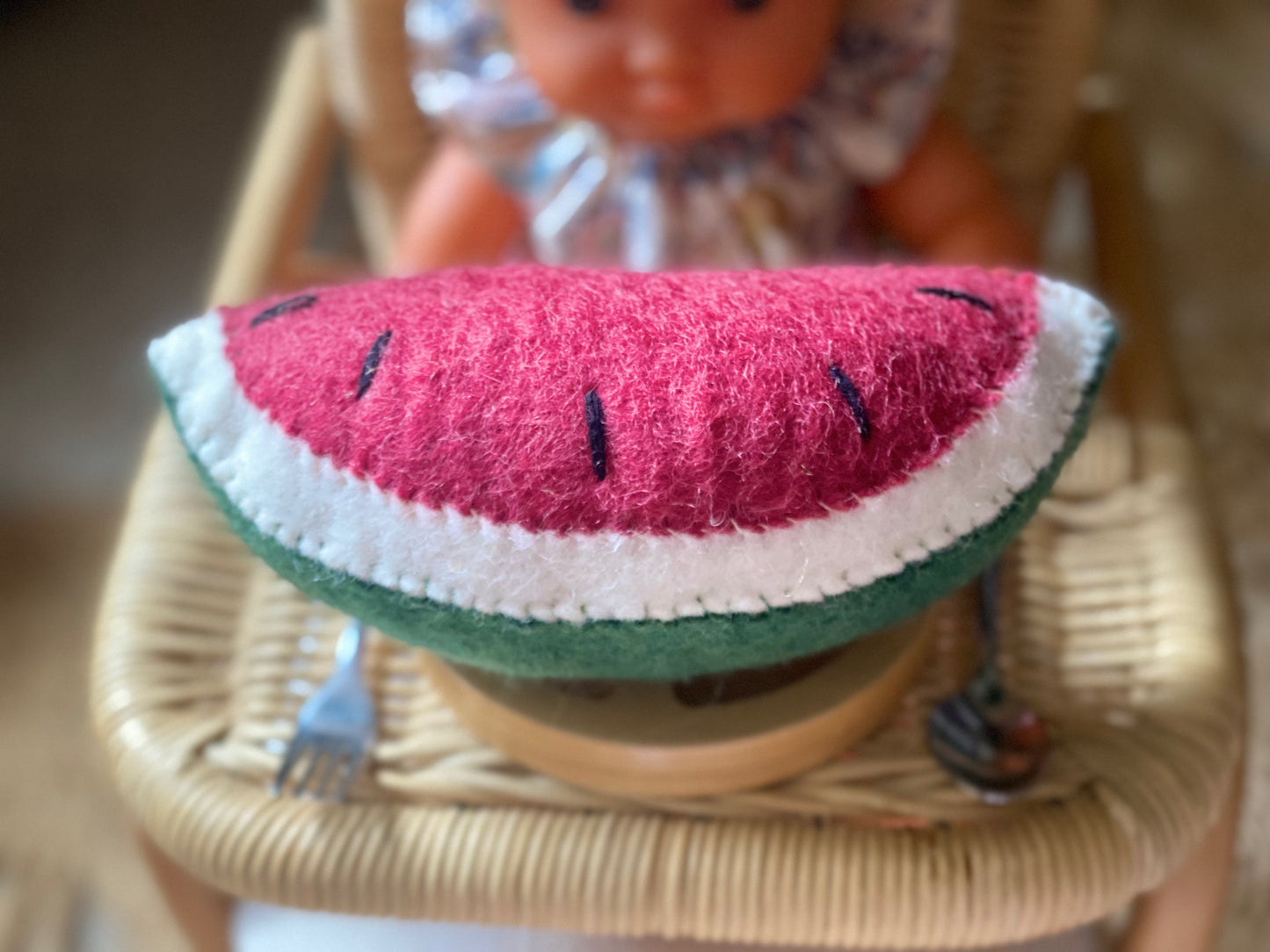 Felt Watermelon Wedge