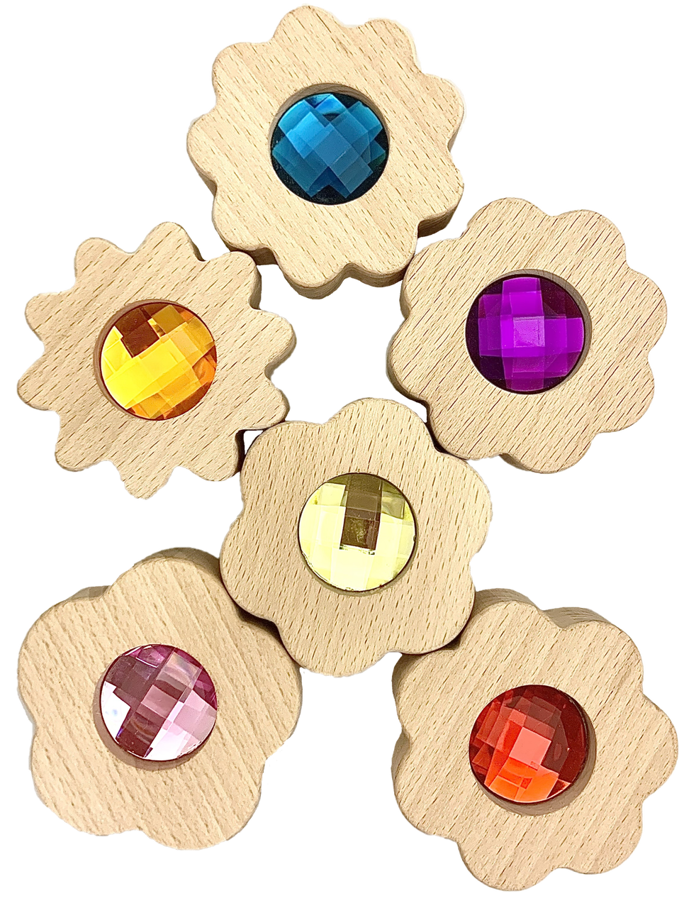 Gem Flowers - 6 pack